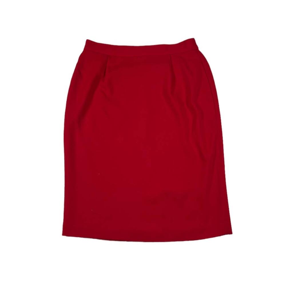 Casual Corner Red Pencil Skirt | Size 10